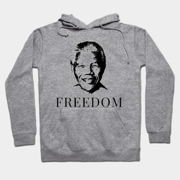 Nelson Mandela Freedom Hoodie by 9 Turtles Project